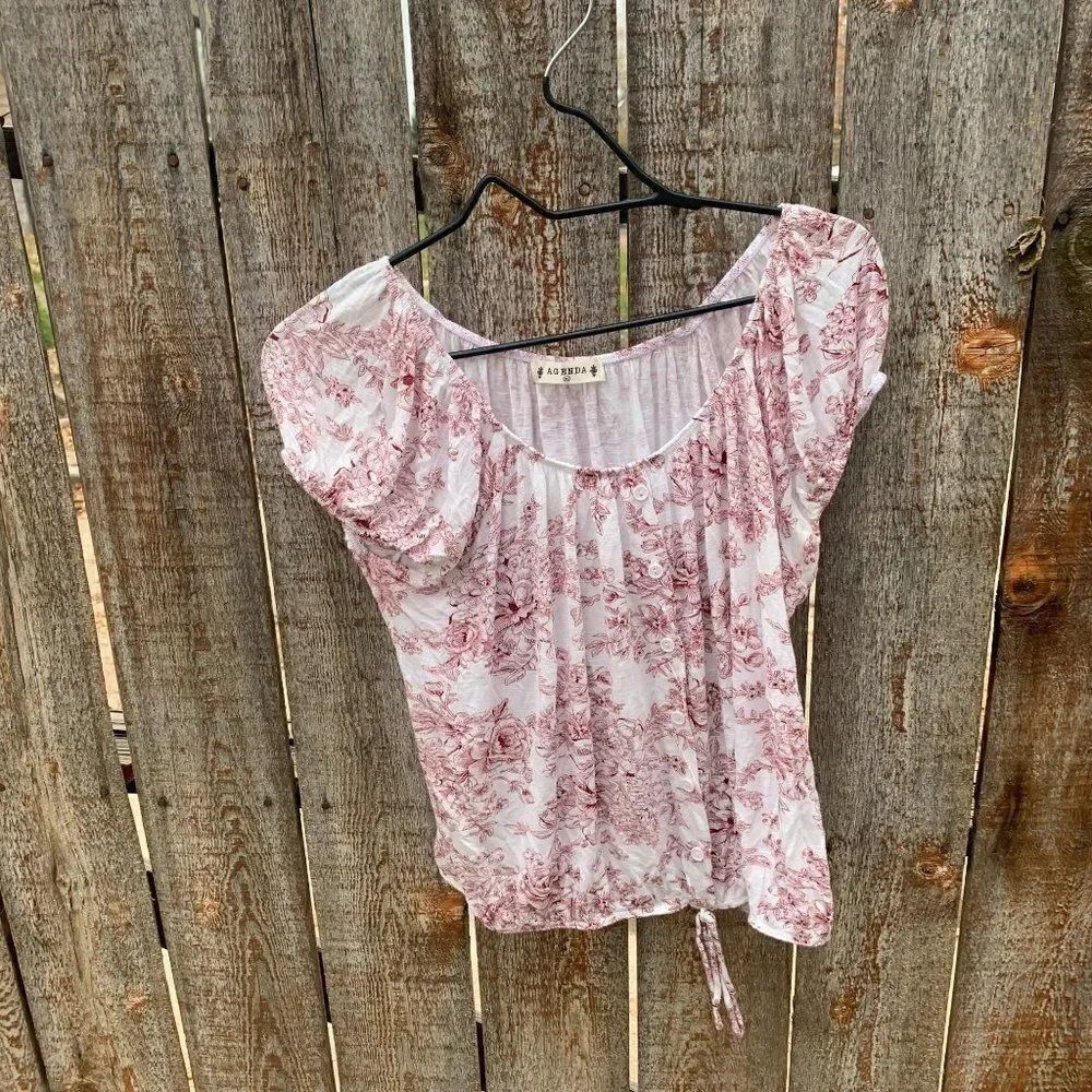 Agenda blouse pheasant style size Jr XL